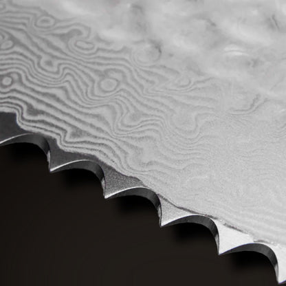 HULCAN® Damascus Bread Knife, 8.3"