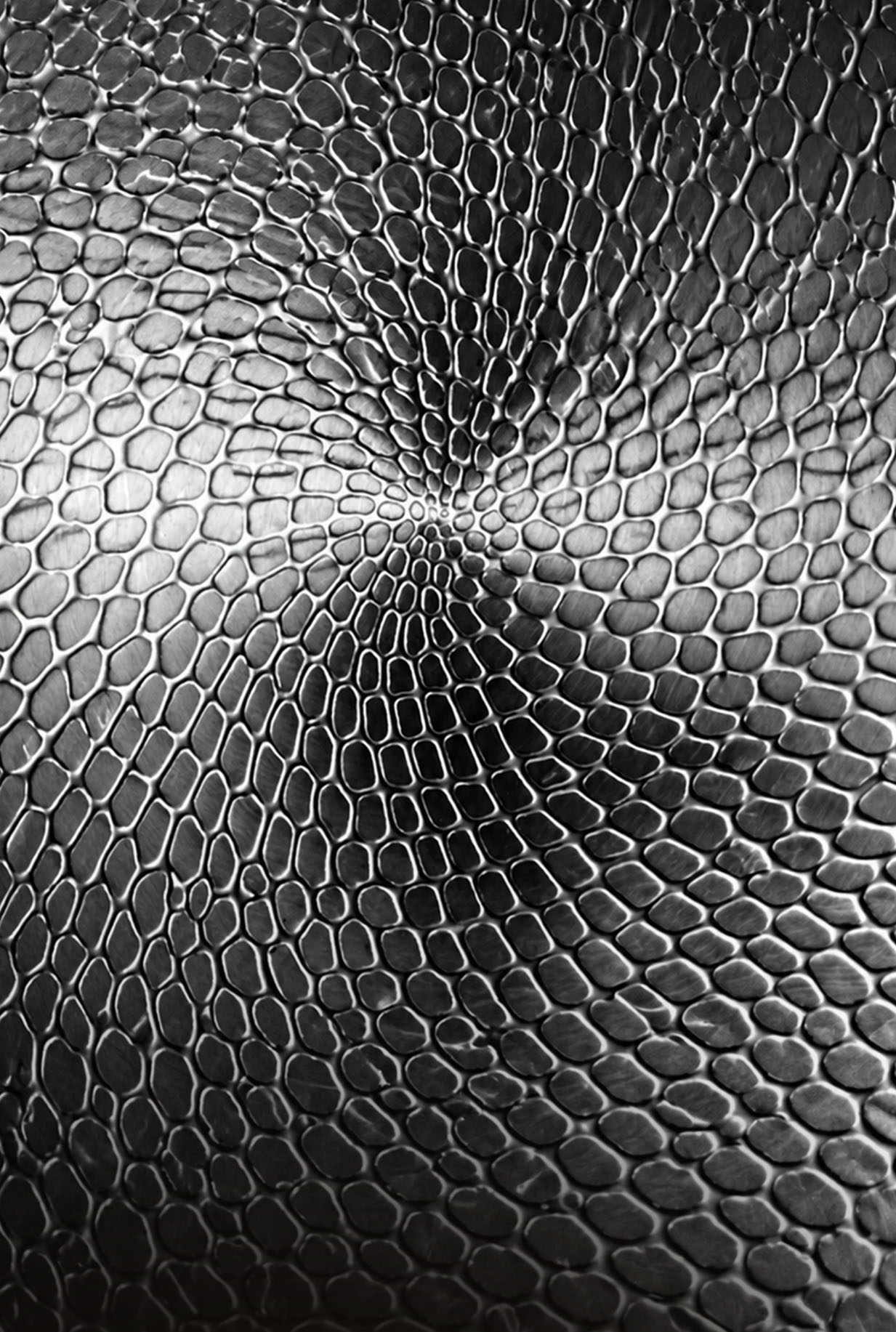 The surface up close