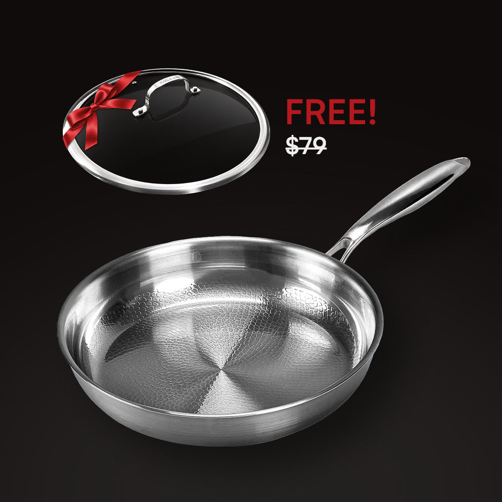 HULCAN® Pure Titanium Liftgrid Fry Pan, 11