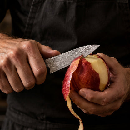 HULCAN® Damascus Paring Knife, 3.2"
