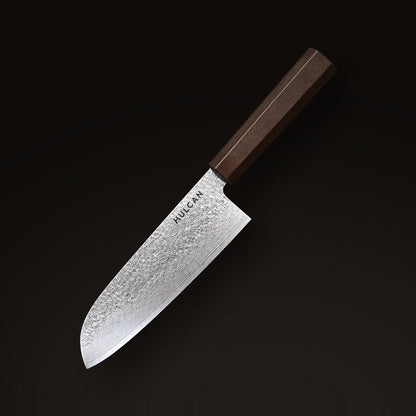 HULCAN® Damascus Santoku Knife, 6.9"