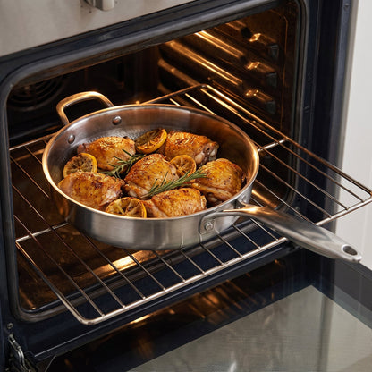 HULCAN® Pure Titanium Deep Fry Pan, 11"